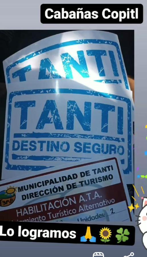 Cabanas Copitl タンティ エクステリア 写真